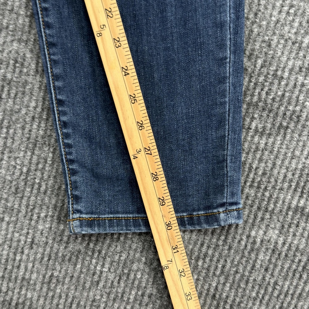 Judy Blue Straight Jeans Womens 9/29 Blue Medium Wash Mid Rise Stretch Denim - Picture 11 of 14